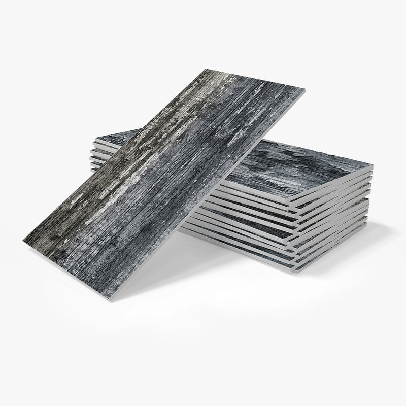 Crédence Adhésive Effet Bois et Pierre, 12 Coloris, 16 à 64 Pièces