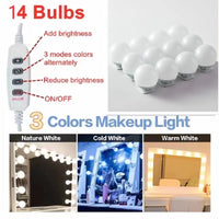 Guirlande LED USB Miroir Maquillage Intensité Variable