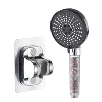 Pommeau de Douche Haute Pression avec Filtre Minéral, Noir ou Blanc