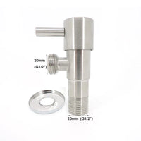 Douchette WC Inox à la Pièce avec Flexibles et Supports, 11 Articles