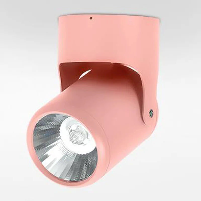Spot LED Cuisine Macaron en Saillie Orientable, 7 Coloris, 5 à 15 W