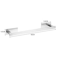 Accessoires Salle de Bain Inox Adhésifs Sans Perçage