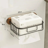Accessoires Salle de Bain Bois Noyer Noir à la Pièce, 15 Articles