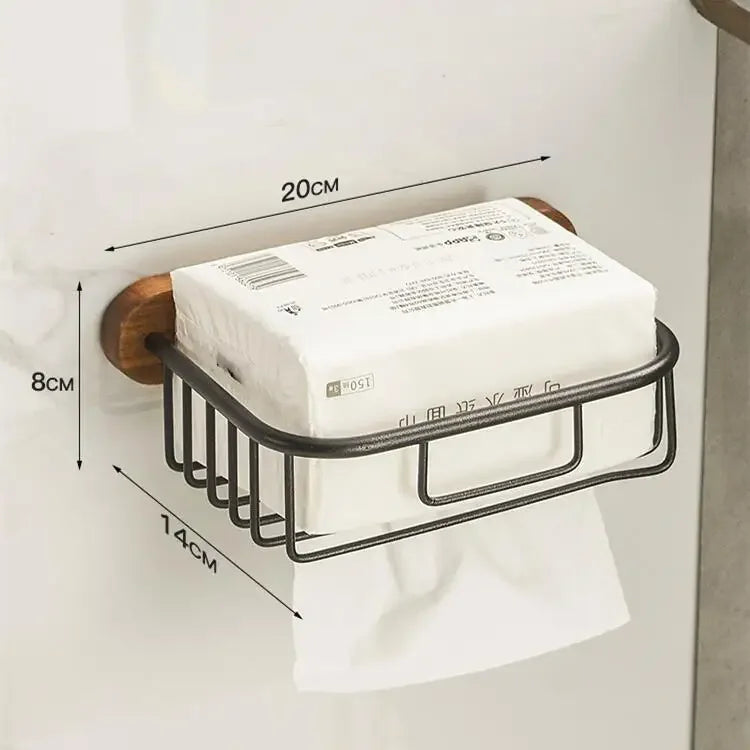 Accessoires Salle de Bain Bois Noyer Noir à la Pièce, 15 Articles