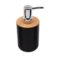 Accessoires Salle de Bain Bambou à la Pièce, 6 Articles, 3 Coloris