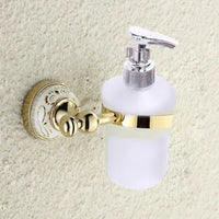 Ensemble d'Accessoires Salle de Bain Céramique Chromé