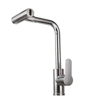 Mitigeur Cuisine Extractible Cascade Inox, 3 ou 4 Modes de Jet