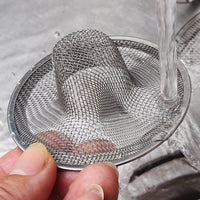 Filtre d'Évier Inox Anti-Cheveux, 4 Diamètres, Lot de 1 à 10