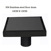 Caniveau de Douche Inox 304 Anti-Odeur, 20 à 100 cm
