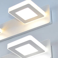 Applique LED Miroir Salle de Bain Étanche Ronde ou Carrée