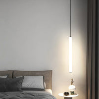 Suspension Cuisine Cylindrique Blanche LED 40 cm