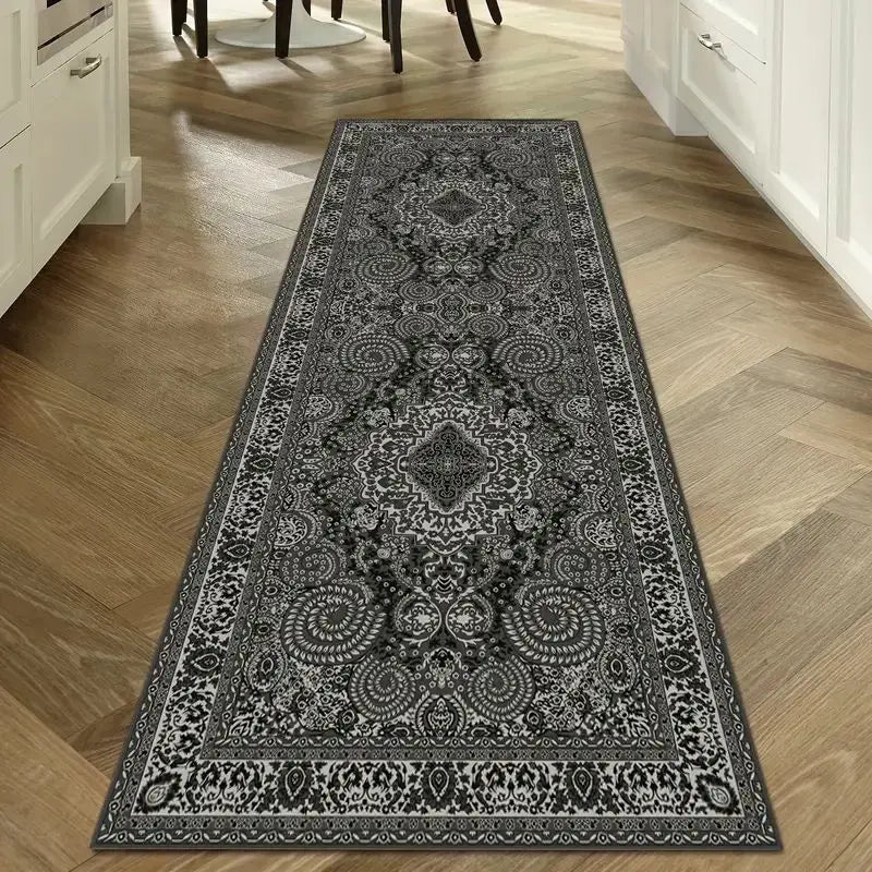 Tapis de Cuisine Long Style Oriental Lavable Antidérapant, 11 Motifs