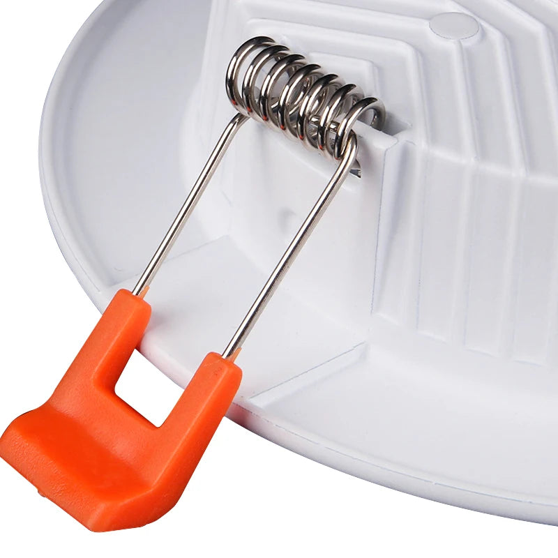 Downlight LED Cuisine Encastré Lot de 6 Blanc Noir