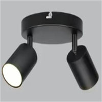 Plafonnier LED Cuisine Multi-Têtes GU10 1 à 4 Spots Orientables