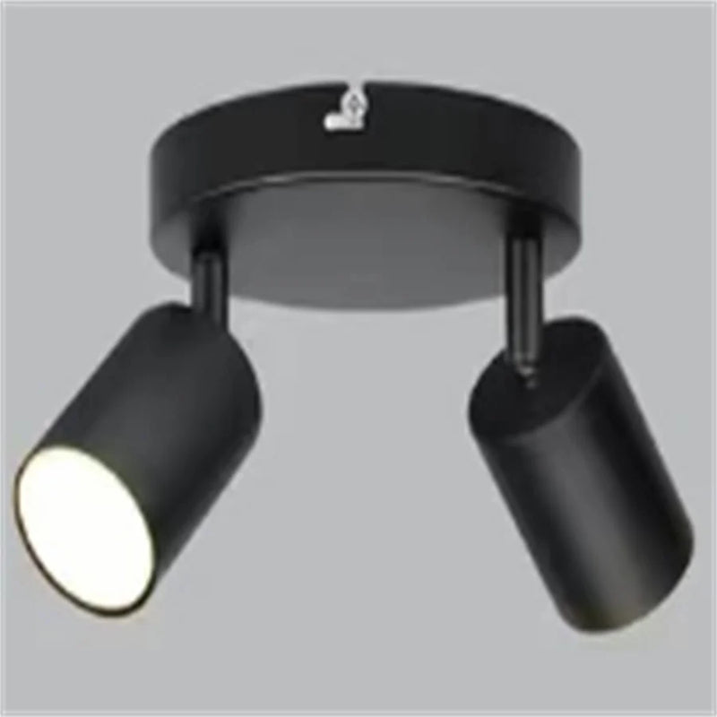 Plafonnier LED Cuisine Multi-Têtes GU10 1 à 4 Spots Orientables