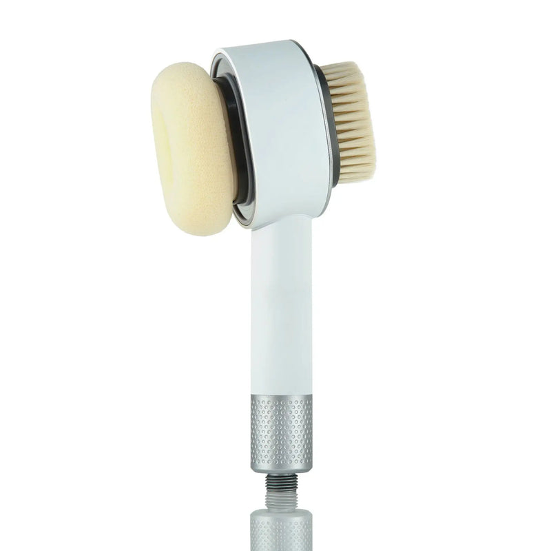 Pommeau de Douche Filtrant à Tête Ovale Ajourée, Cartouche Charbon, 7 Coloris