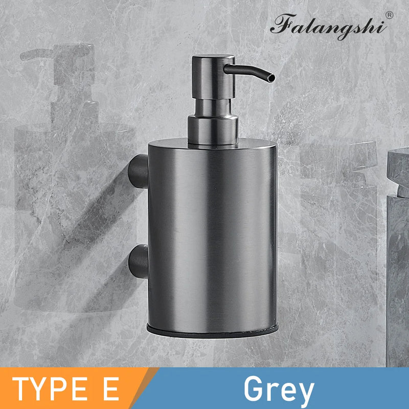 Distributeur de Savon Mural Inox 380 ml en 5 Finitions