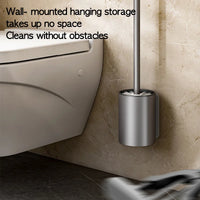 Brosse WC Murale et sur Pied en Aluminium