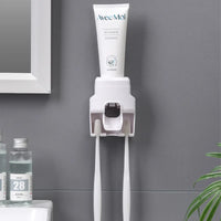 Porte-Brosse à Dents Mural et Distributeur de Dentifrice, 10 Modèles, Gobelets Magnétiques