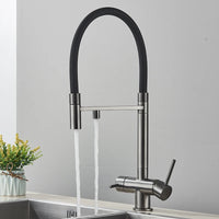 Mitigeur Cuisine Eau Filtrée 3 Voies Double Bec, 11 Modèles