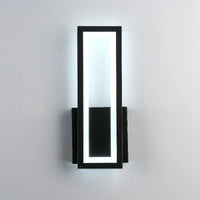 Applique Murale LED Ovale ou Rectangulaire, 4 Finitions, 16 ou 28 W