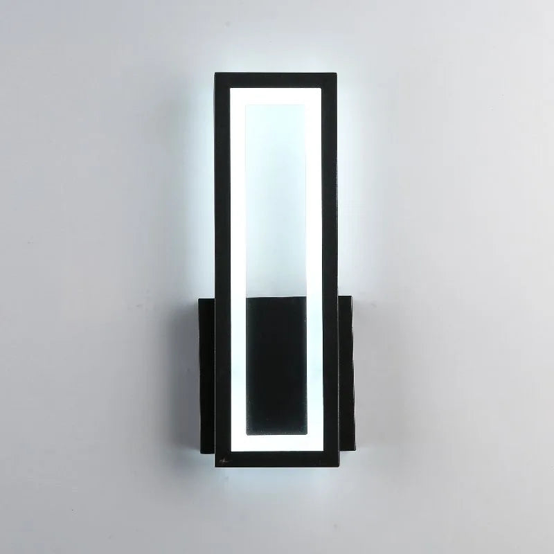 Applique Murale LED Ovale ou Rectangulaire, 4 Finitions, 16 ou 28 W