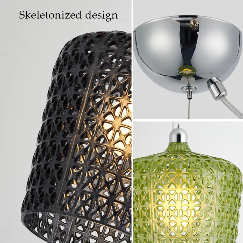Suspension Cuisine Ajourée à la Pièce, Applique, Lampe de Table et Lampadaire