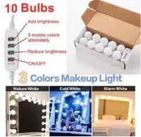 Guirlande LED USB Miroir Maquillage Intensité Variable