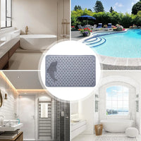 Tapis de Baignoire Antidérapant Dauphin à Bulles de Massage