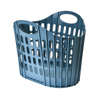 Panier à Linge Pliable Ajouré en Plastique, 3 Tailles, 4 Coloris