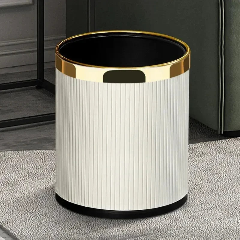Poubelle Salle de Bain Inox 9 ou 10 L avec ou sans Couvercle