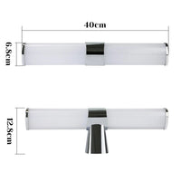 Applique LED Miroir Cylindrique Chromée IP44 40/60 cm