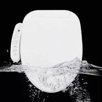 Abattant Japonais Électrique 1350 W Panneau Latéral, Eau Tiède et Air Chaud