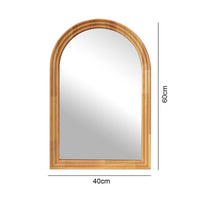 Miroir Salle de Bain Arche Bois Anti-Humidité