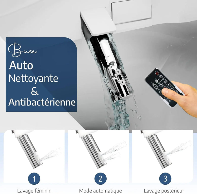 Abattant Japonais Électrique Couvercle Automatique, Détection 60 cm, 480 mm