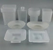 Coupelles Porte-Savon et Verres de Rechange en Verre à la Pièce, 10 Articles