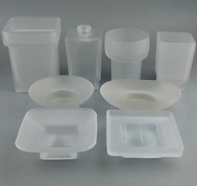 Coupelles Porte-Savon et Verres de Rechange en Verre à la Pièce, 10 Articles