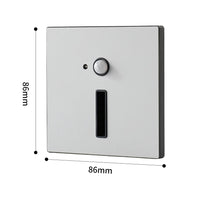 Applique Murale Encastrable LED à Détecteur de Mouvement, 86 mm, 4 Finitions