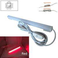 Réglette LED USB Sous Meuble Cuisine avec Interrupteur, 30 ou 50 cm