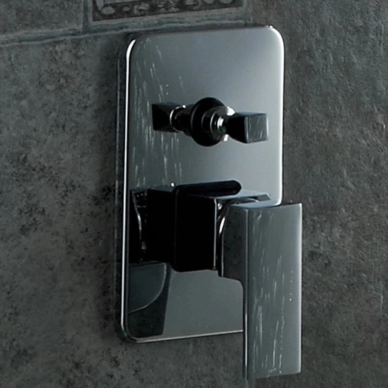 Mitigeur Douche Encastrable 1, 2 ou 3 Voies Laiton, Chromé ou Noir