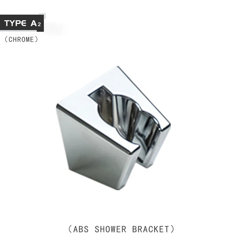 Support de Douche à Main Fixe ou Réglable en ABS