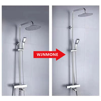 Rallonge Bras de Douche Inox 304 de 30 cm, 5 Finitions