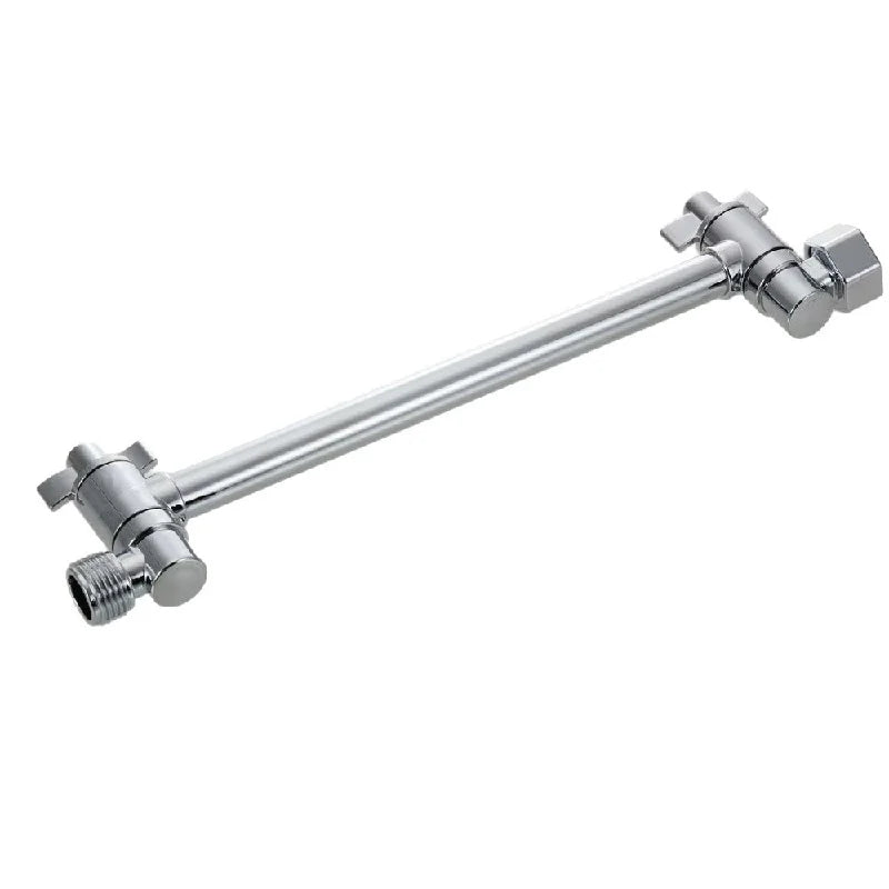 Bras de Douche Réglable Laiton, Double Articulation 28 cm