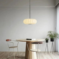 Suspension Cuisine Lanterne Soie Wabi-Sabi, Ø 30, 40 ou 50 cm