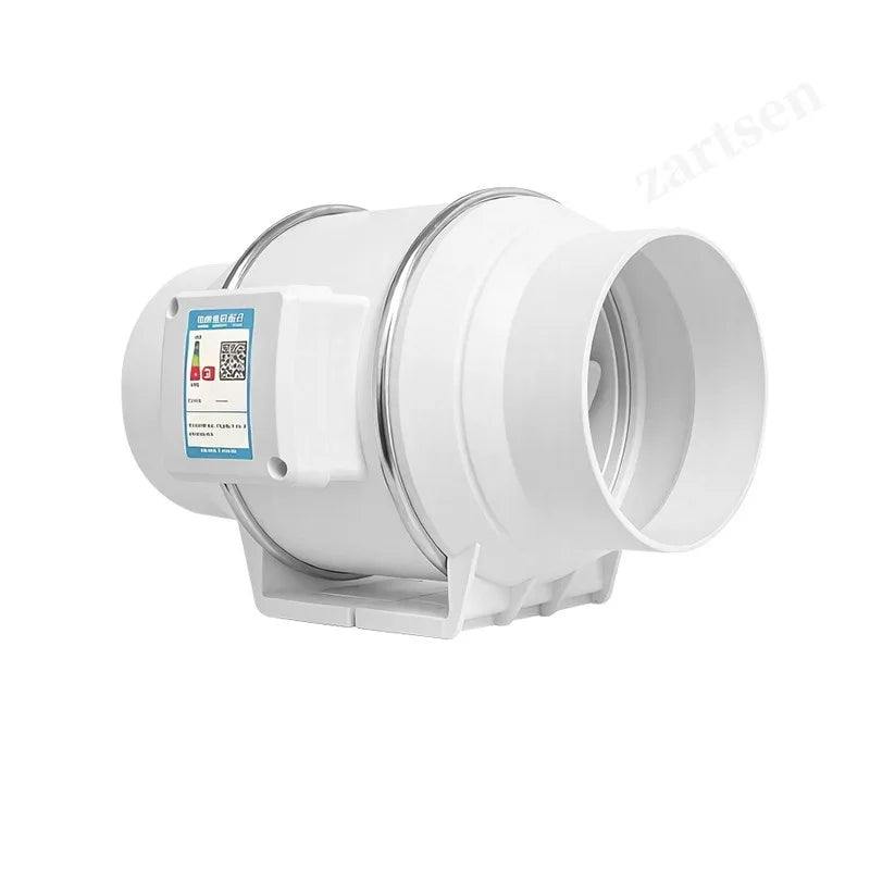 Extracteur Salle de Bain en Ligne 10, 12,5 ou 15 cm, Télécommande