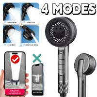 Pommeau de Douche Multifonction 4 Modes avec Filtre