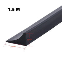 Barrage d'Eau de Douche Silicone Autocollant, 4 Couleurs, 50 à 500 cm