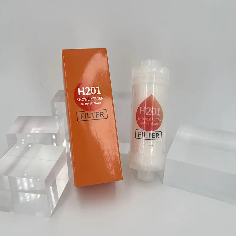 Filtre de Douche Parfumé Anti-Calcaire avec Adoucisseur d'Eau