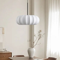 Suspension Cuisine Lanterne Soie Wabi-Sabi, Ø 30, 40 ou 50 cm