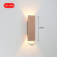 Applique Murale LED Rectangulaire Haut et Bas, Aluminium, 9,8 à 61 cm